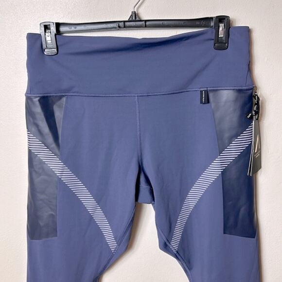 NWT Athleta X Allyson Felix Legend 7/8 tights leggings in Medieval Violet - Picture 4 of 14